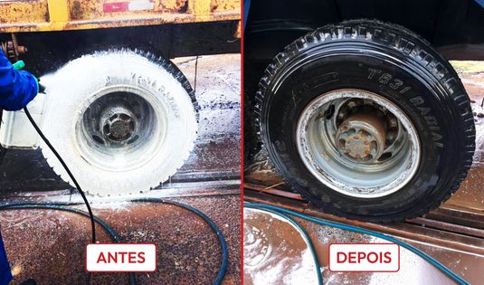 Antes e depois - Transportadoras
