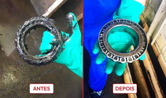 Antes e depois - Metalúrgicas